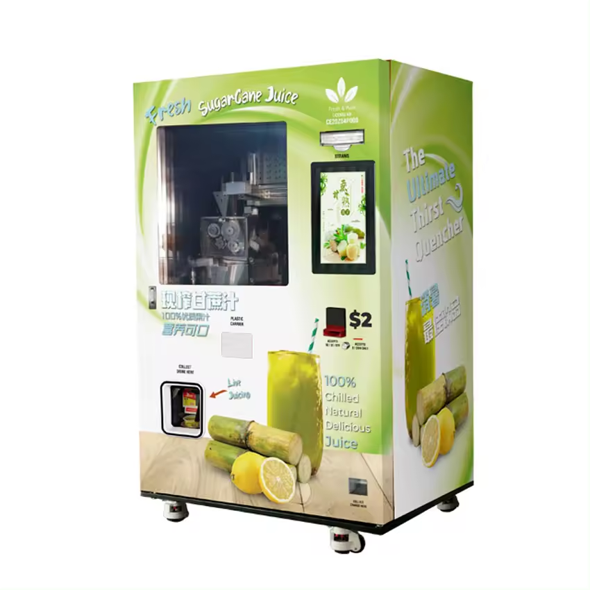 Freshly Squeezed Mixedjuice Vending Machine